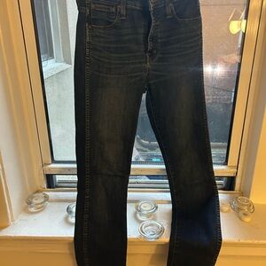 Madewell Dark Blue High Rise Women's Jeans